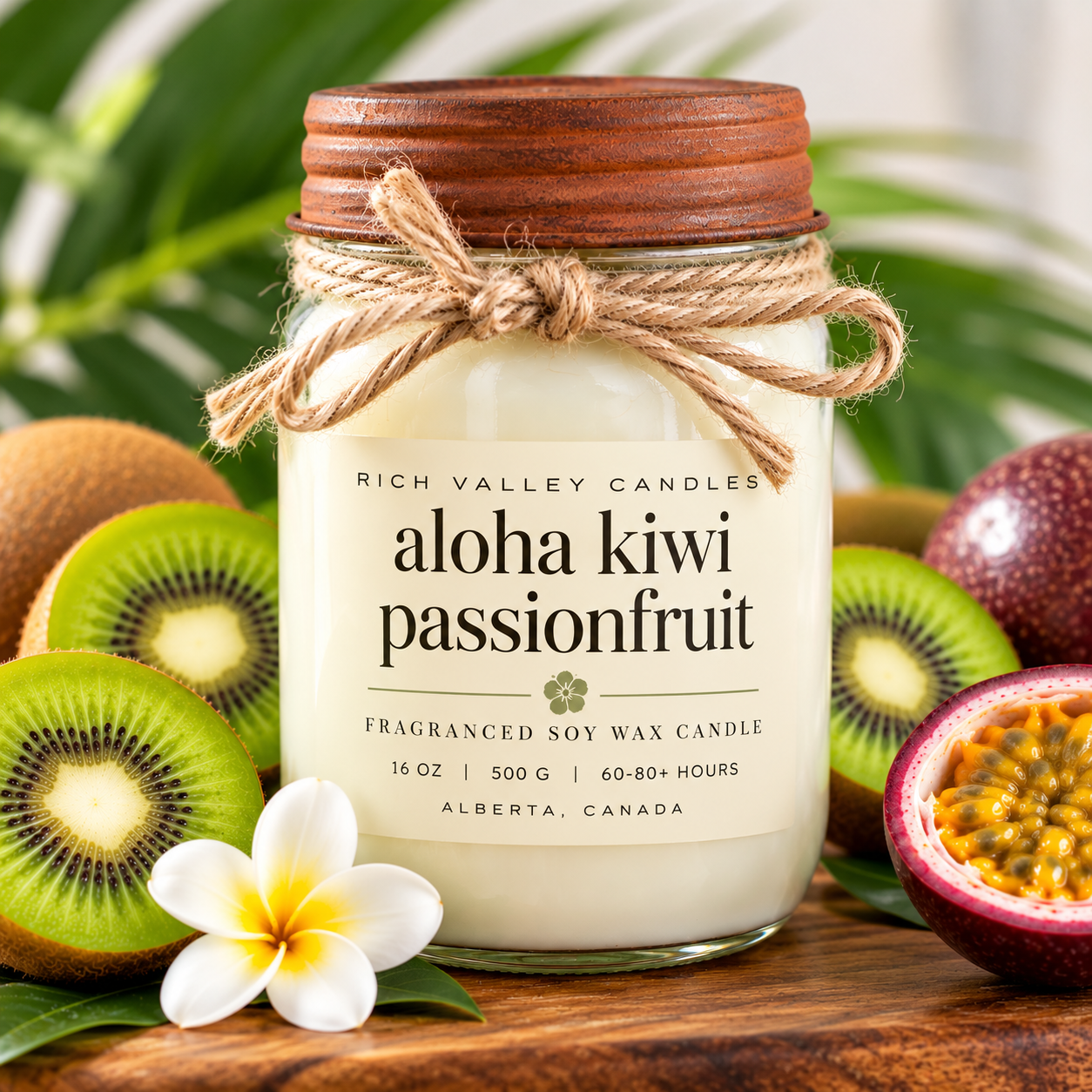 Aloha Kiwi Passionfruit Candle