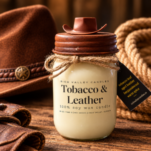 tobacco and leather