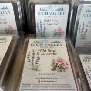 wild rose and lavendar